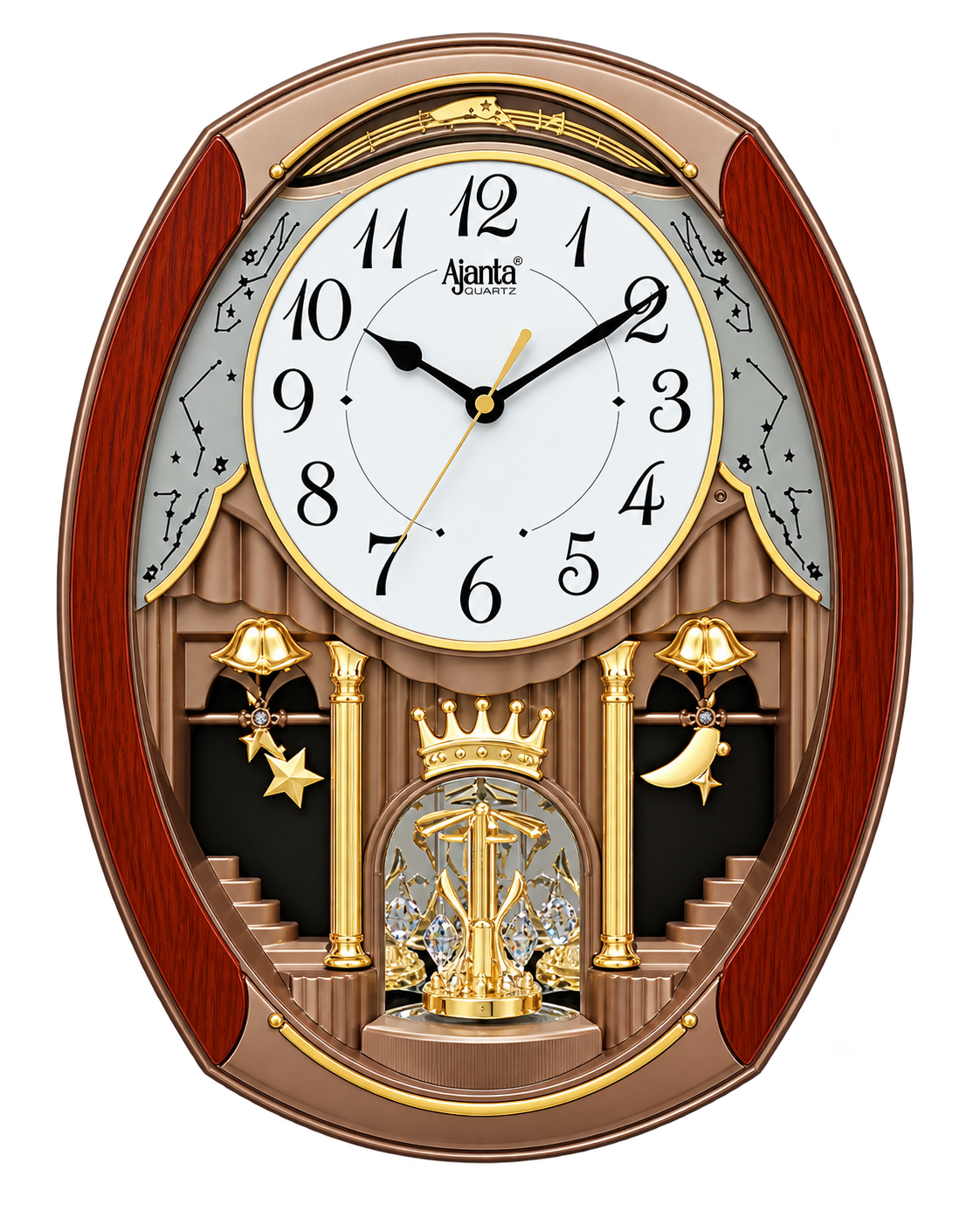 Ajanta Ajanta Musical Pendulum Wall Clock
