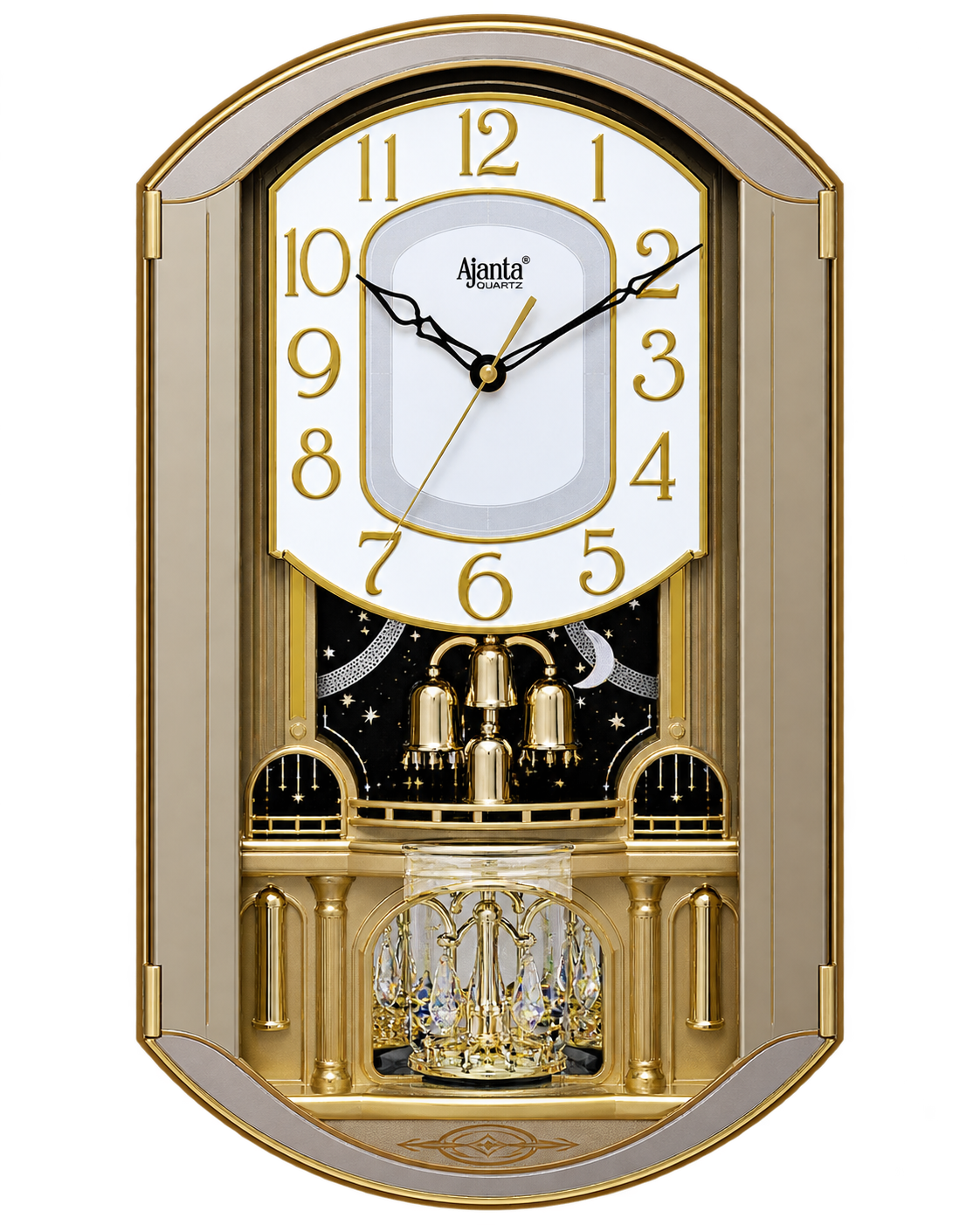 Ajanta Ajanta Musical Pendulum Wall Clock