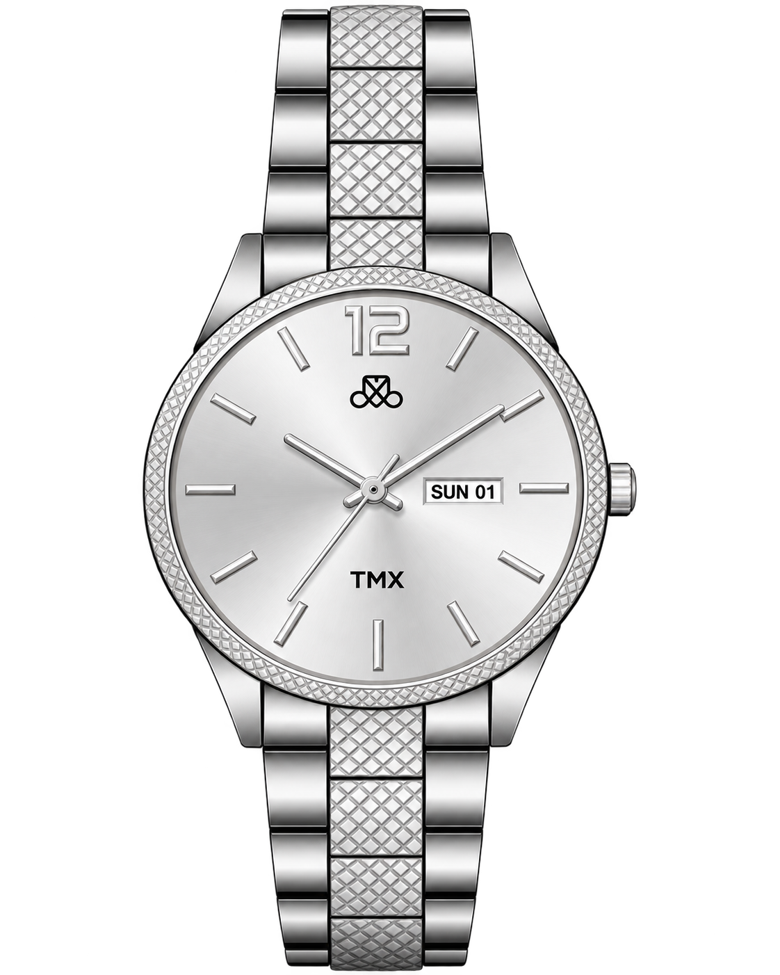 TMX TMX Silver Edge Men's Watch